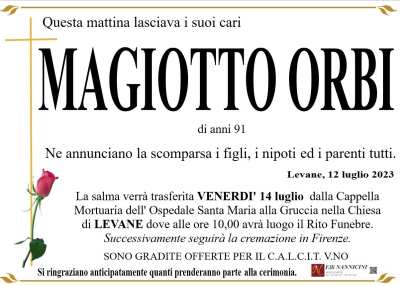 MAGIOTTO ORBI
