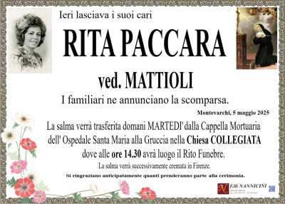 RITA PACCARA