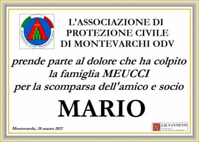 Protezione Civile Montevarchi