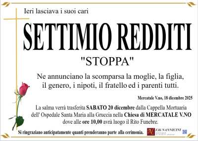 REDDITI SETTIMIO
