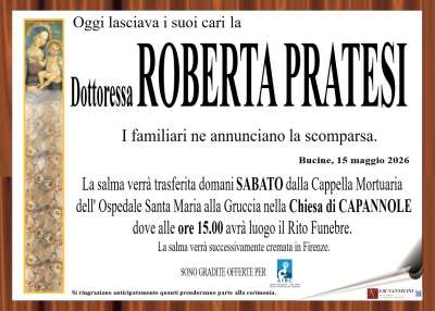 ROBERTA PRATESI