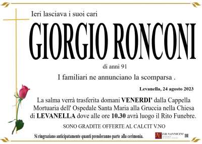 GIORGIO RONCONI