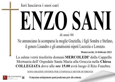 ENZO SANI