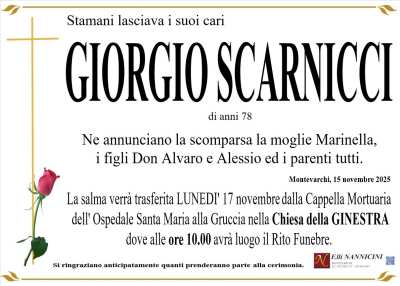 GIORGIO SCARNICCI