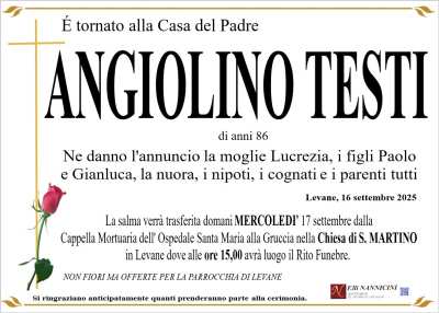 ANGIOLINO TESTI