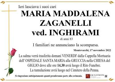 Maria Maddalena Zaganelli