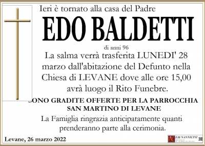 BALDETTI EDO