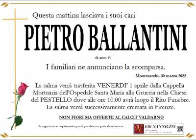 PIETRO BALLANTINI