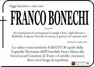 FRANCO BONECHI