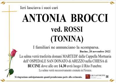 brocci antonia