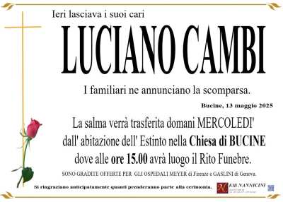 LUCIANO CAMBI