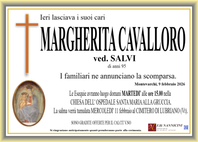 MARGHERITA CAVALLORO