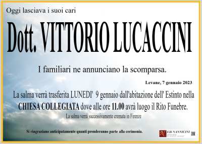 Dott. Vittorio Lucaccini
