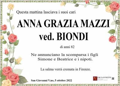Anna Grazia Mazzi