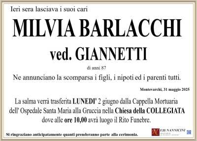 MILVIA BARLACCHI