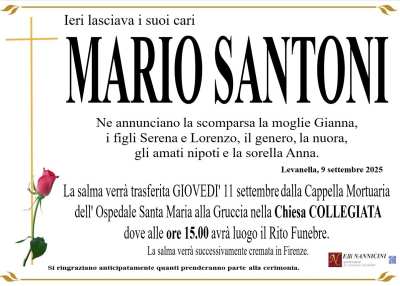 MARIO SANTONI