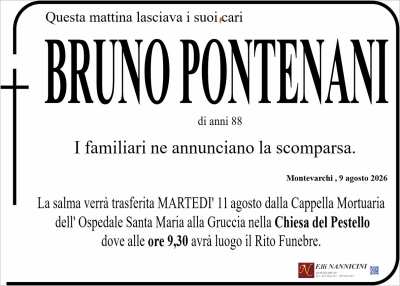 BRUNO PONTENANI