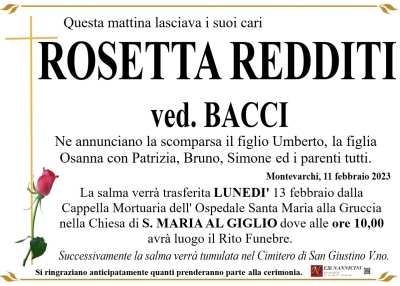 Rosetta Redditi