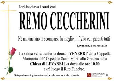 REMO CECCHERINI