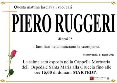 PIERO  RUGGERI