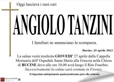 ANGIOLO TANZINI