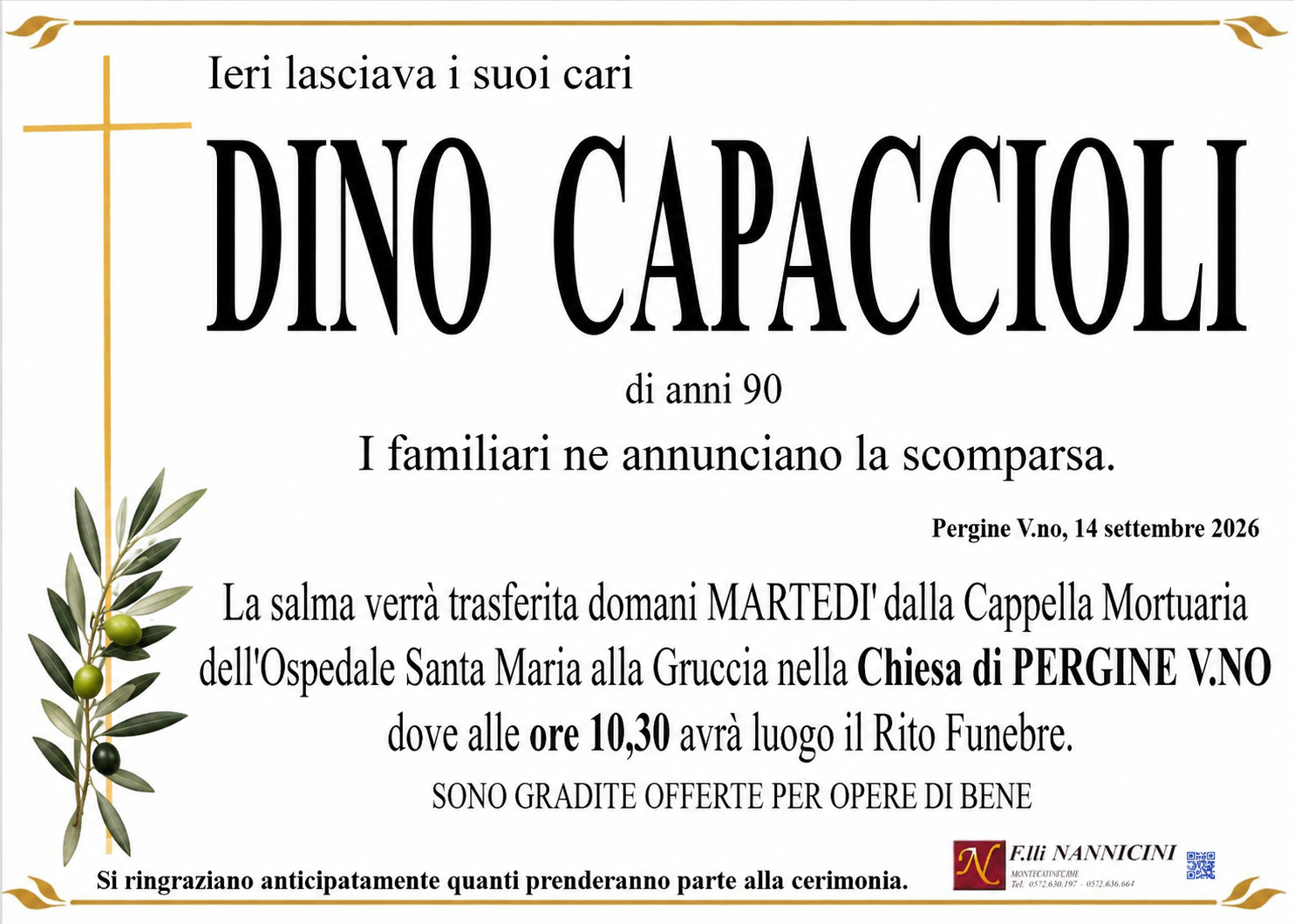 DINO CAPACCIOLI