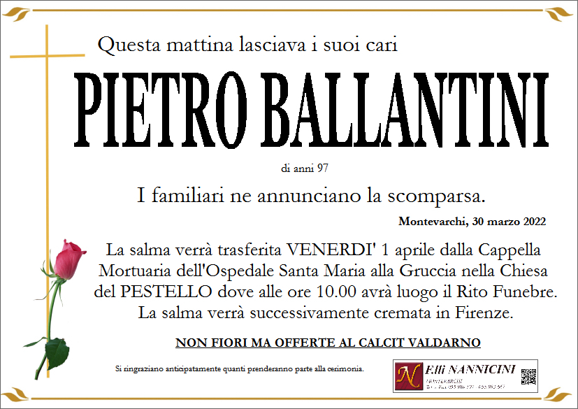 PIETRO BALLANTINI