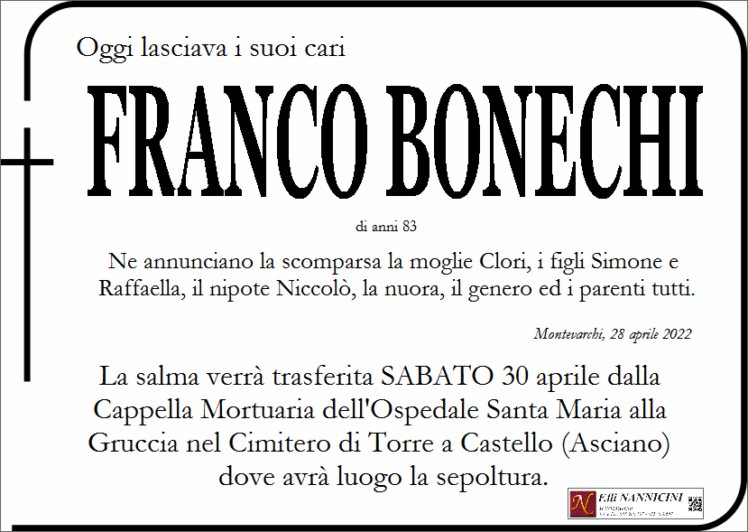 FRANCO BONECHI