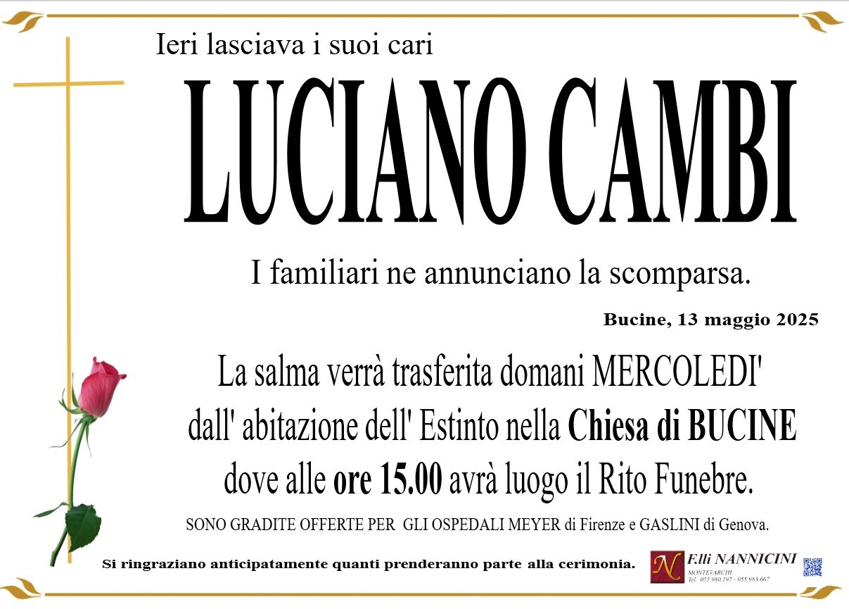 LUCIANO CAMBI