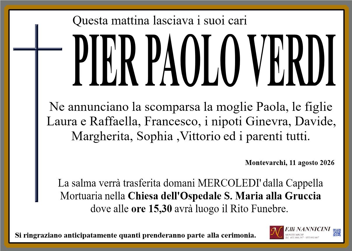 PIER PAOLO VERDI