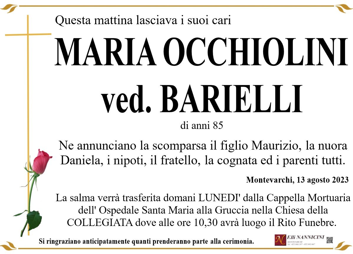 Maria Occhiolini