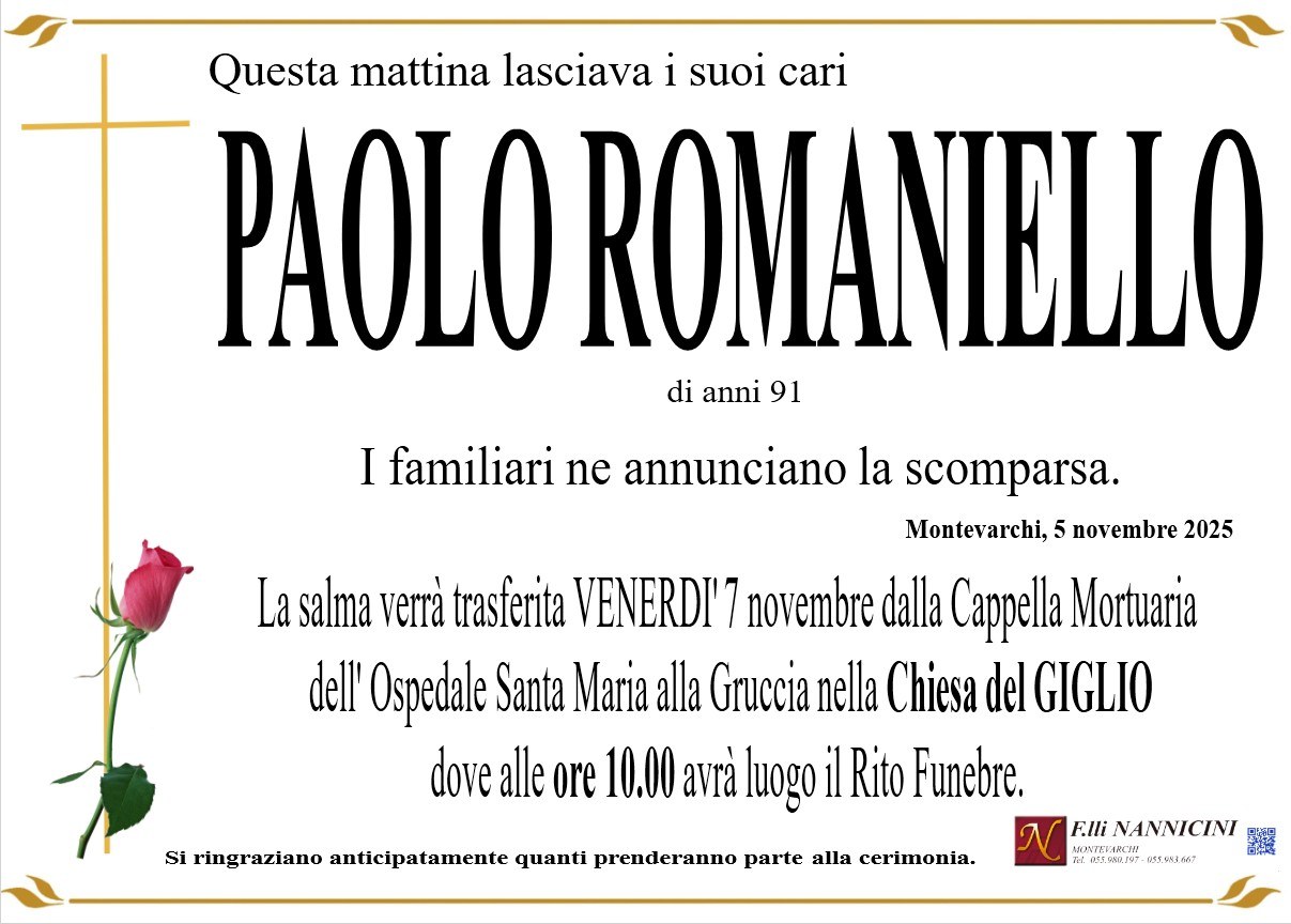 PAOLO ROMANIELLO
