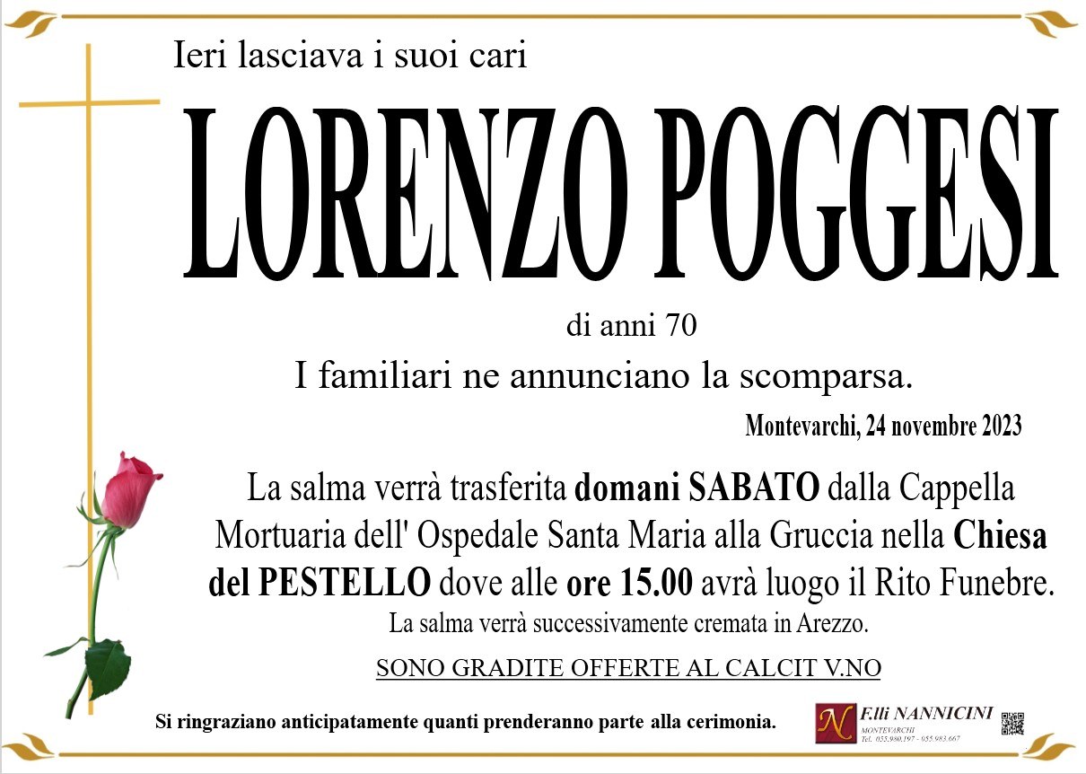 LORENZO POGGESI
