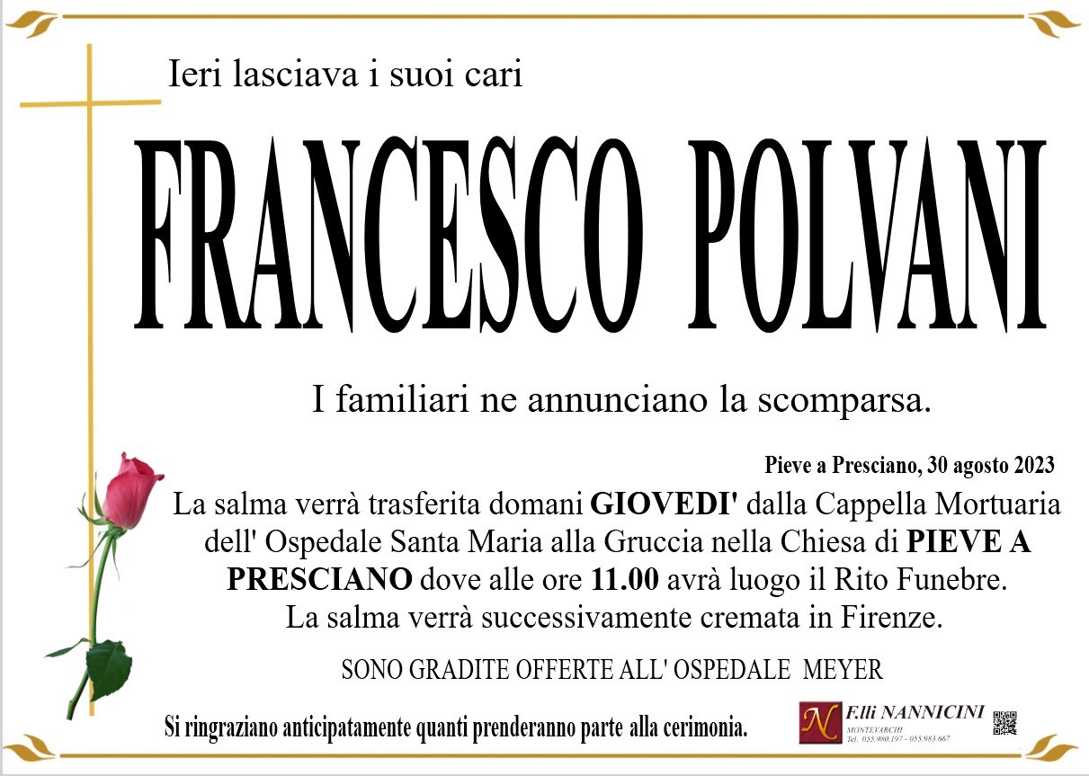 POLVANI FRANCESCO