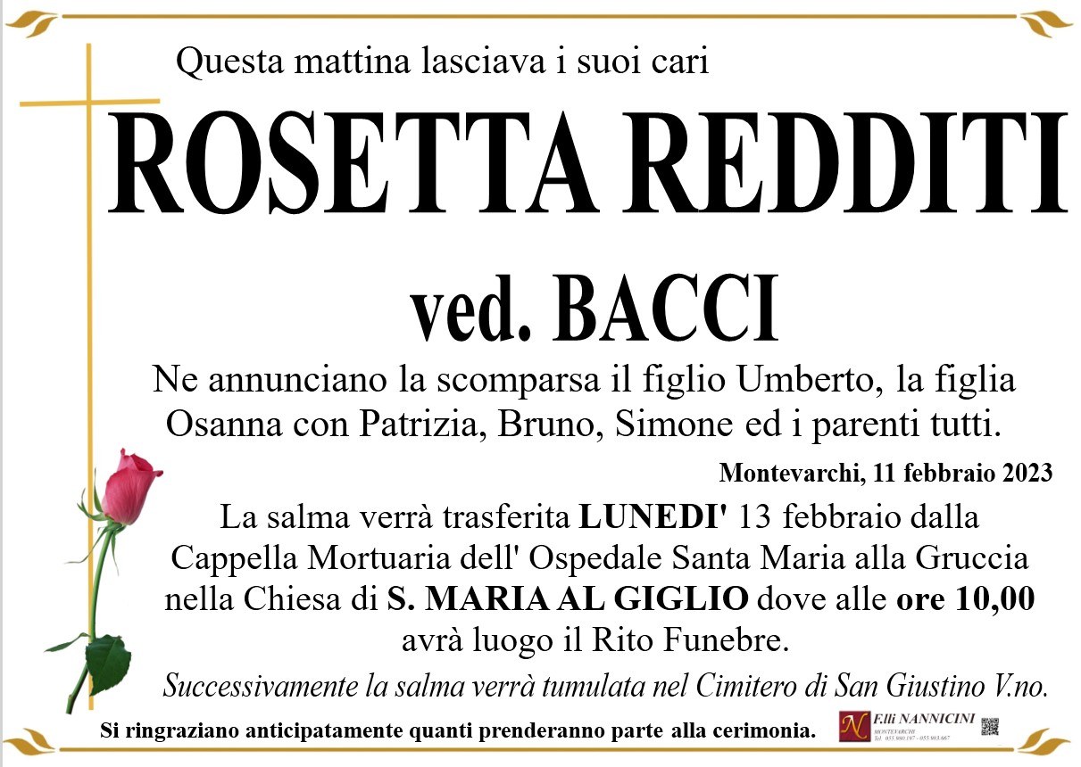 Rosetta Redditi