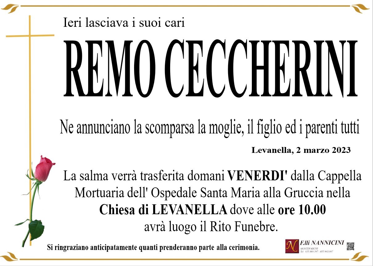 REMO CECCHERINI