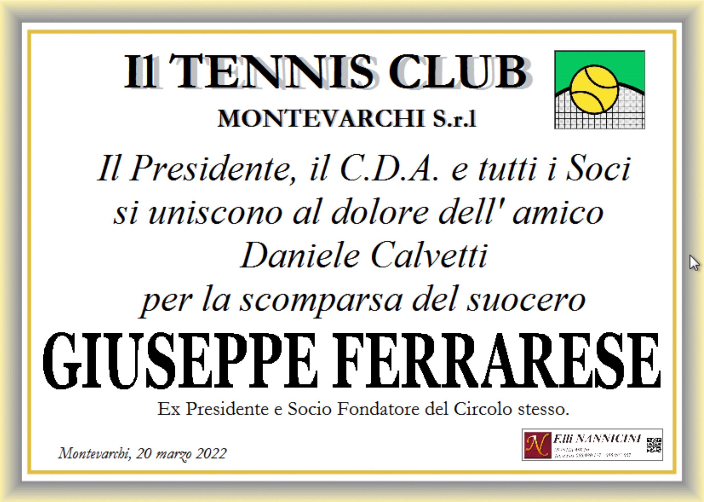Circolo Tennis Montevarchi